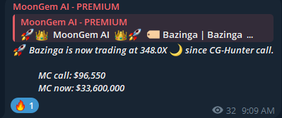 MoonGem AI tweet media