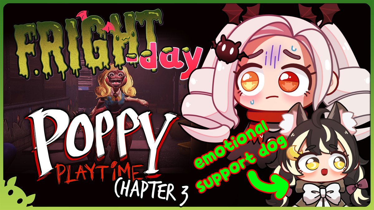 lilianavampaia's tweet photo. After SUCH A LONG TIME, Lili's back with Poppy Playtime Chapter 3 but this time, with our emotional support dog. @LunarisUrufi !!

Date: 31/5/24
Time: 10:15pm GMT+8
Link: https://t.co/75b9bLdoL4 https://t.co/FK4yjPwfc5