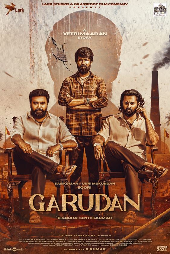 Though the story is predictable, Dir #DuraiSenthilkumar has tried his best to present #Garudan with a gripping screenplay. There's no second thought about this film being an important step in the film career of Actor #Soori - Review team, #TheHindu. #Sasikumar #UnniMukundhan