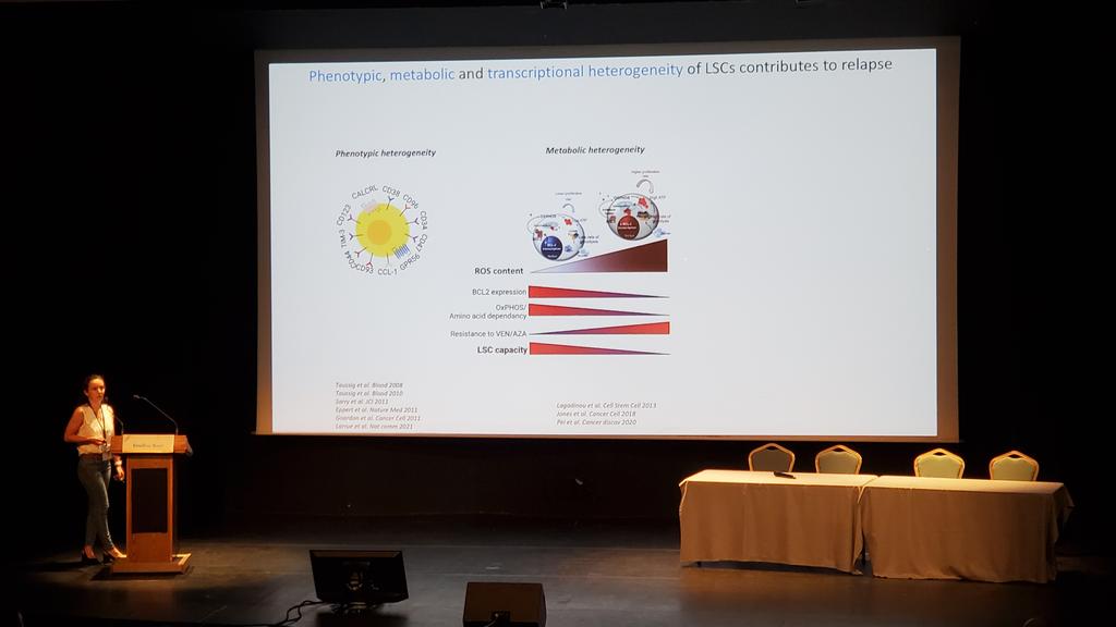And great talk too by @Emeline_Boet at 5th @SUNRiSE_cancer congress. Congrats Emeline & @TomMaillet_Rsch for presenting research works from @crctoncopole !
