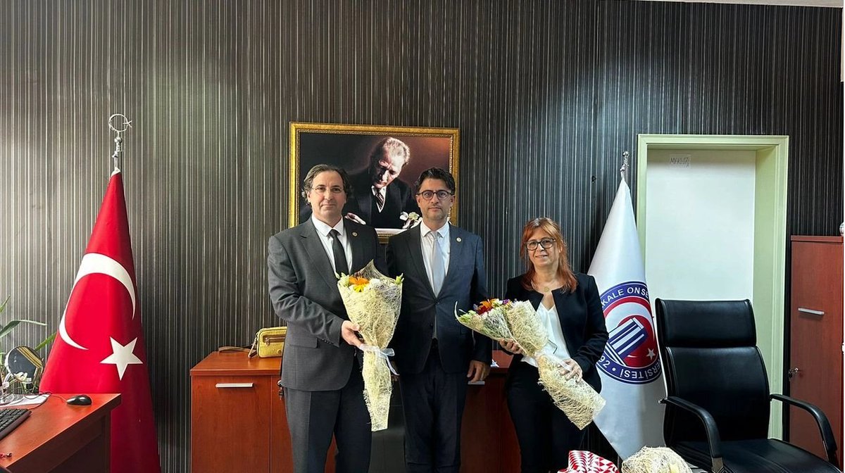 biga_iibf's tweet photo. Fakültemizde 29 Mayıs 2024 Çarşamba günü dekanlık devir teslim töreni gerçekleştirildi.  Dekan V. Prof. Dr. Hüsnü Levent DALYANCI’nın Rektör Yardımcısı olarak atanmasının ardından Prof. Dr. Nazan YELKİKALAN Biga İktisadi ve İdari Bilimler Fakültesi Dekan Vekili olarak atandı. https://t.co/qpErsCqY0J