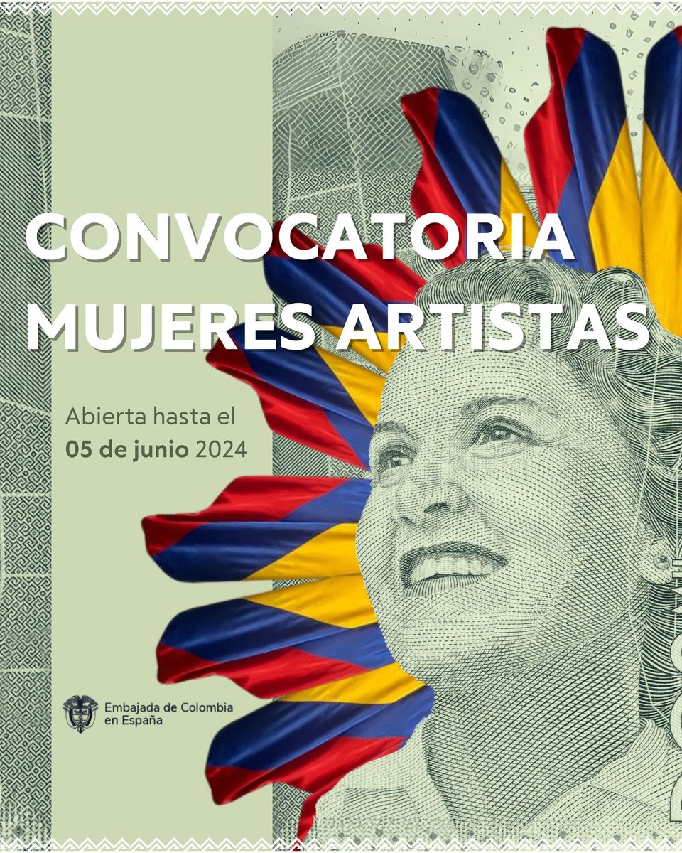 Datarte_art's tweet photo. 🌟  ¡Atención, artistas colombianas en España y Andorra! 
📆 Fecha de cierre: 05 de junio de 2024.

🚀 Postula aquí: https://t.co/hDpAyFODe1

#ExposiciónColombianas #ArteColombiano #MujeresArtistas #ConvocatoriaAbierta https://t.co/2JdYNkqS2V