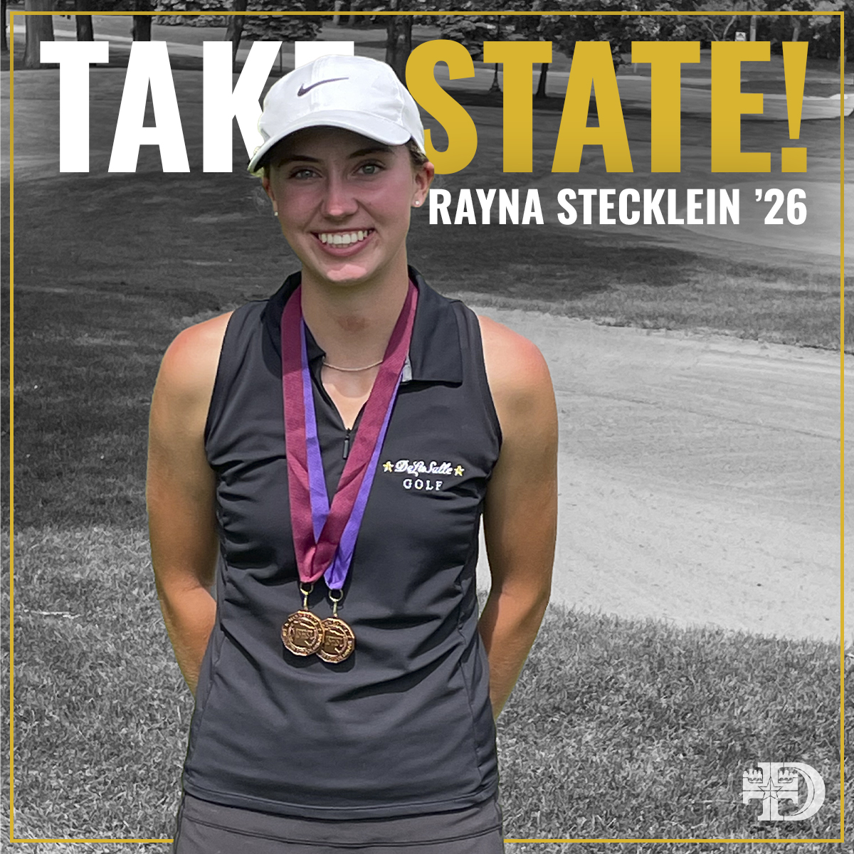 DLSislanders's tweet photo. Congratulations to Sophomore, Rayna Stecklein on qualifying for the 2024 State Girls' Golf Tournament yesterday! Rayna will compete on June 11-12 for a chance to #TakeState!  Way to go, Rayna! 

#ManyStoriesOneIsland #TakeStateDLS https://t.co/ZszK34vQJa