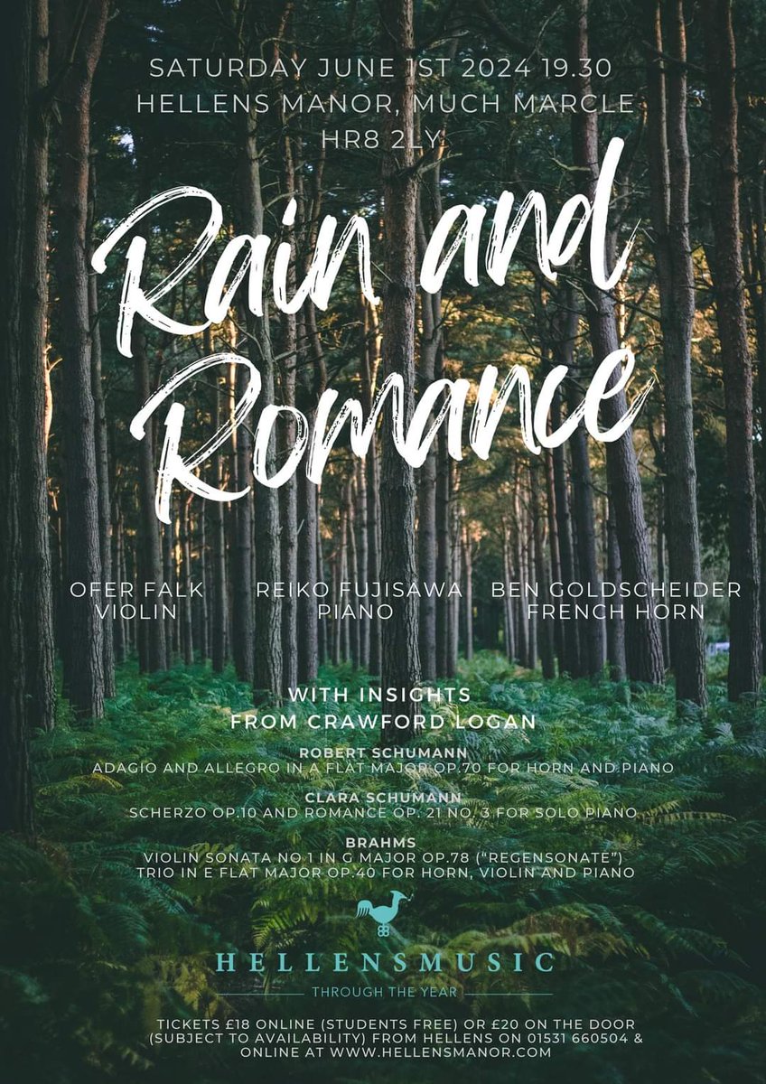 Reiko Fujisawa (@reiko_fujisawa) on Twitter photo ๐ณ"A tree is a poem that the earth writes upon the sky" (Kahlil Gibran).
Join me, Ofer Falk and <a href="/bengoldscheider/">Ben Goldscheider</a> tomorrow for a wonderful programme showing the interconnections between Nature & Music. See the poster or visit my website for all info ๐
reikofujisawa.com/diary ๐ณ"A tree is a poem that the earth writes upon the sky" (Kahlil Gibran).
Join me, Ofer Falk and <a href="/bengoldscheider/">Ben Goldscheider</a> tomorrow for a wonderful programme showing the interconnections between Nature & Music. See the poster or visit my website for all info ๐
reikofujisawa.com/diary