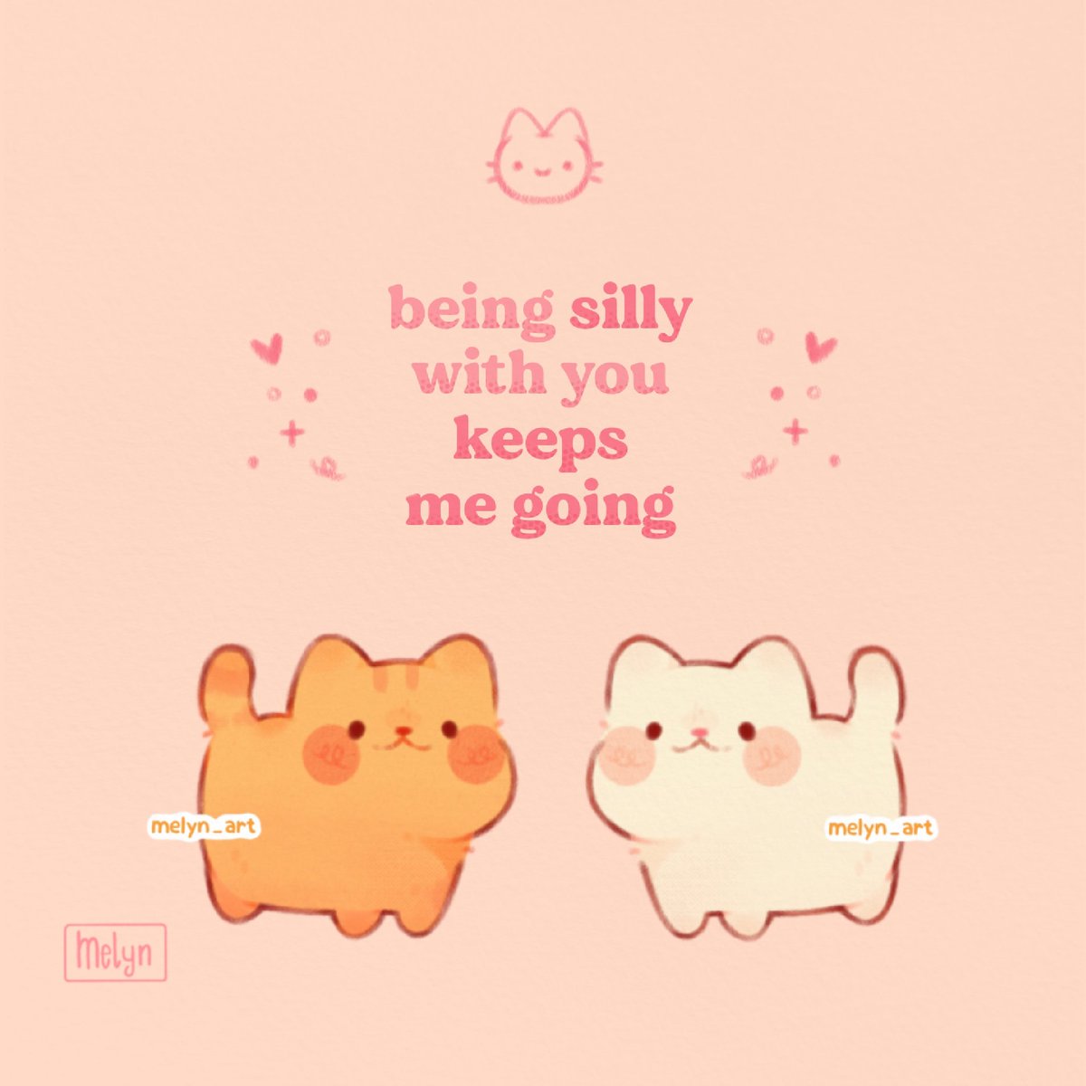 💖; thanks for being silly with me ⊹ ˖ֹ