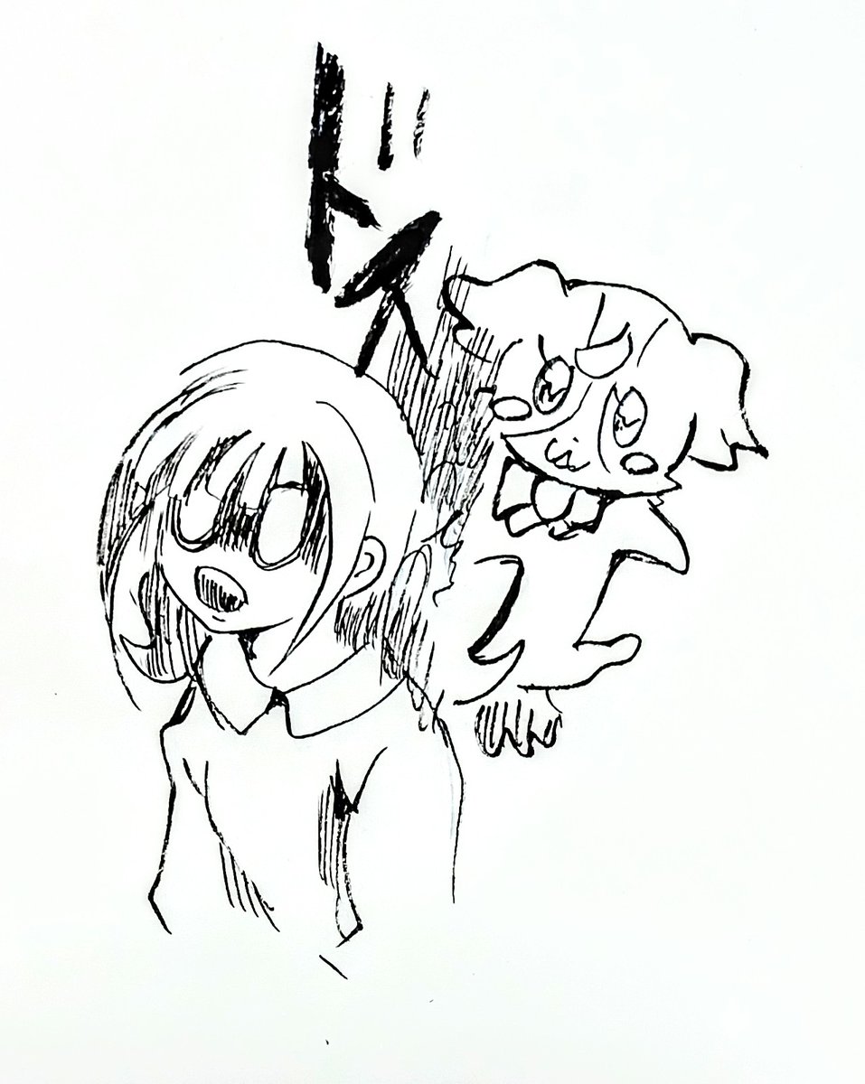 #今月描いた絵を晒そう
こいつはひでぇ 
