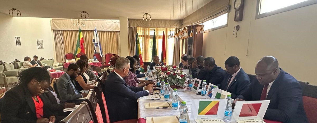 ETEmbassyTLV's tweet image. በእስራኤል የአፍሪካ አምባሳደሮች ቡድን ወርሃዊ ስብሰባ በቴል-አቪቭ የኢትዮጵያ ኢምባሲ አስተናጋጅነት ተካሄደ