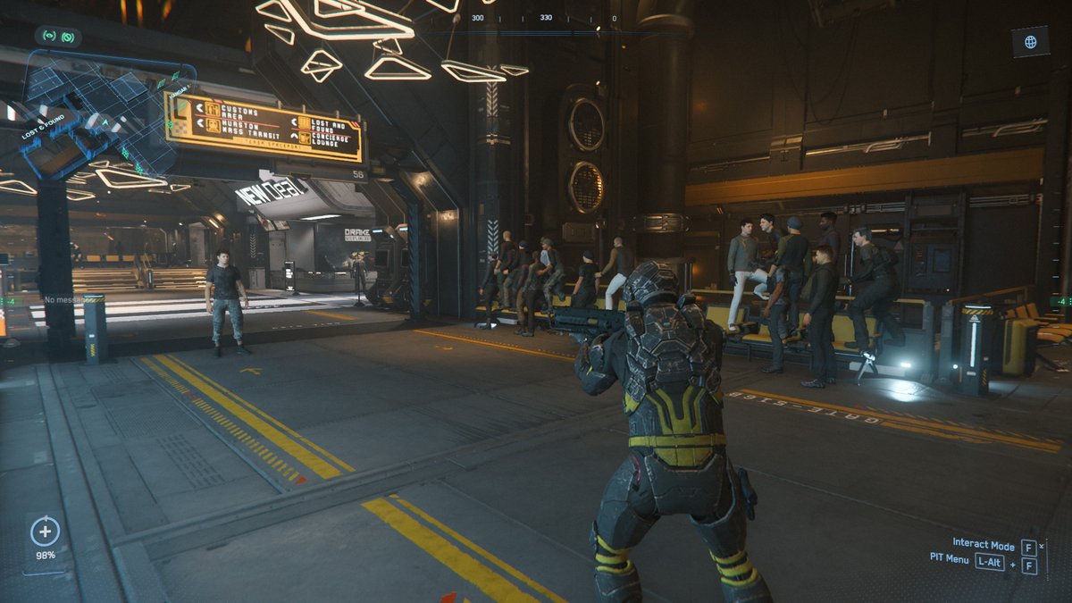 The new update seems cool and all, but did anyone notice that Hurston Security has changed how they handle looking for fugitives in Lorville?