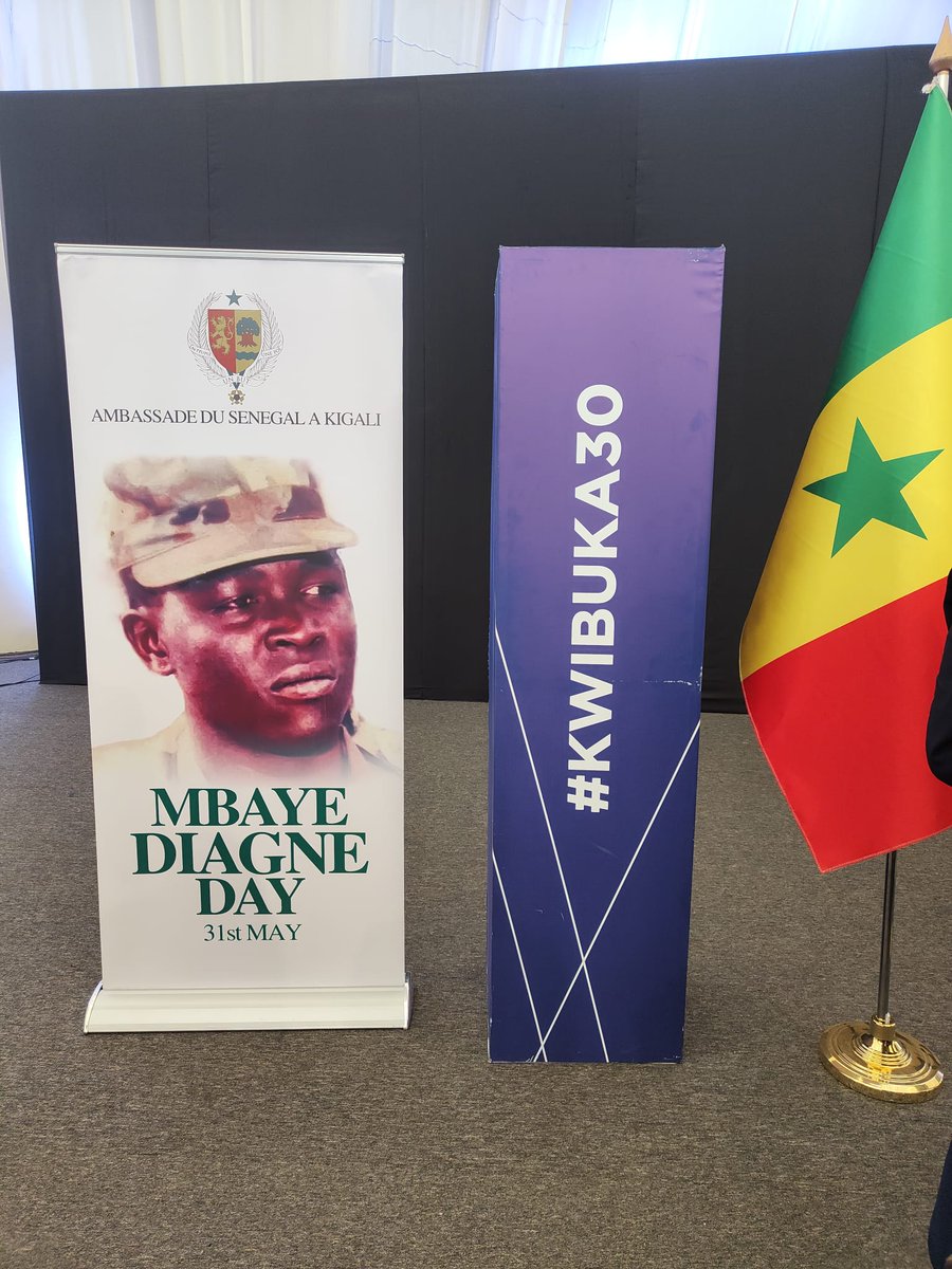 Antoine Anfré (@antoine_anfre) on Twitter photo Like every May 31st in #Kigali a Commemoration Ceremony has been organised by the Embassy of Senegal 🇸🇳 and the UN 🇺🇳 to honor the True Hero of "Hotel Rwanda", late Captain Mbaye Diagne :
maybe a subject for <a href="/FbdnStories/">Forbidden Stories</a> next year for the 2025 edition of #RwandaClassified ?! Like every May 31st in #Kigali a Commemoration Ceremony has been organised by the Embassy of Senegal 🇸🇳 and the UN 🇺🇳 to honor the True Hero of "Hotel Rwanda", late Captain Mbaye Diagne :
maybe a subject for <a href="/FbdnStories/">Forbidden Stories</a> next year for the 2025 edition of #RwandaClassified ?!