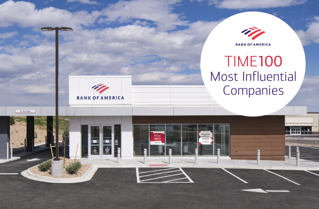 Working for a company that prioritizes teammate success is important to me. <a href="/BankofAmerica/">Bank of America</a> continues to create a great place to work leading to our inclusion on <a href="/TIME/">TIME</a>’s list of the 100 Most Influential Companies. #TIME100Companies bit.ly/3R3O00Y