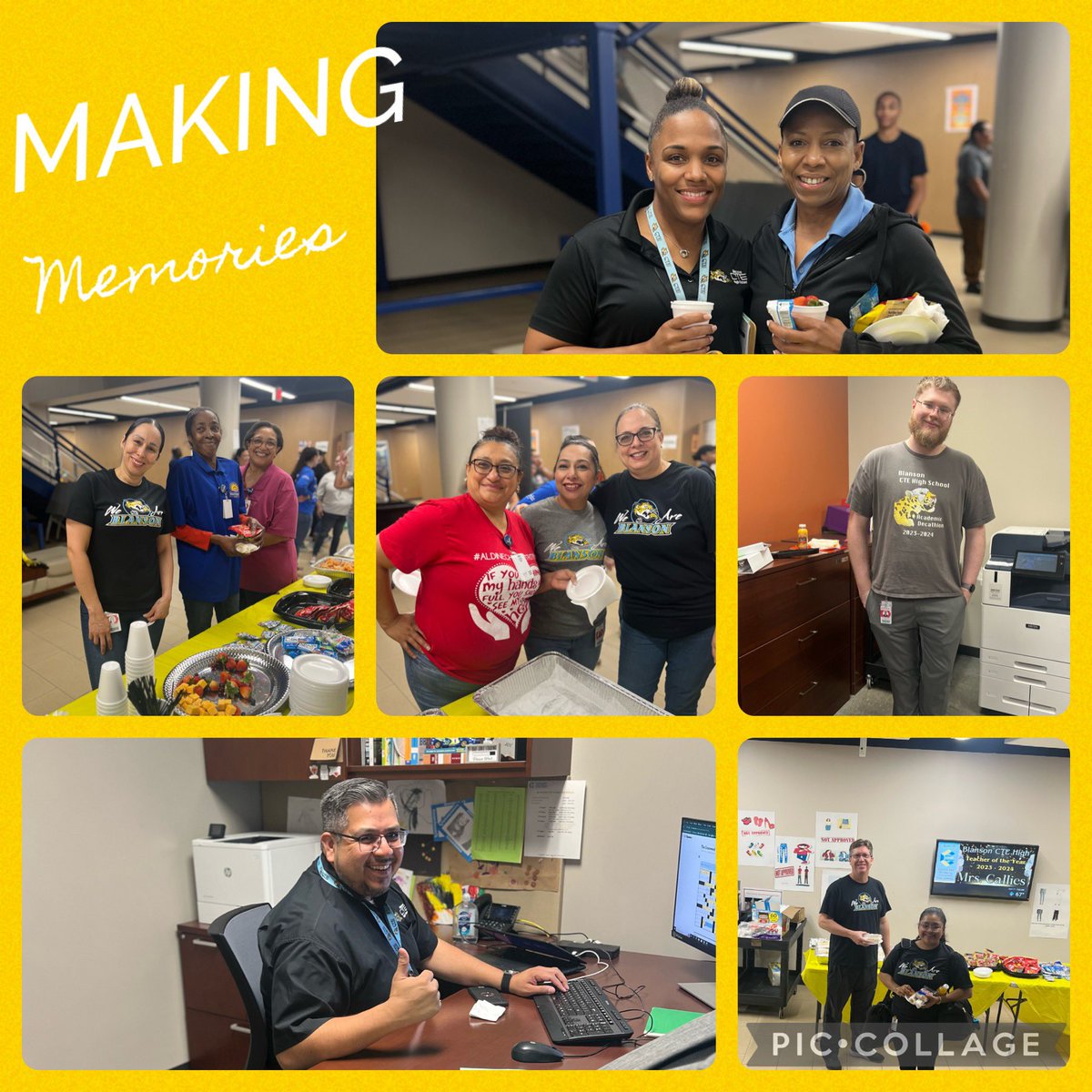 Thanks <a href="/BenIbarraCTE/">Ben Ibarra</a> for a “last day” breakfast!

 #OwnIt #MyAldine
<a href="/AldineISD/">Aldine ISD</a> <a href="/AldineCTE/">Aldine CTE</a>