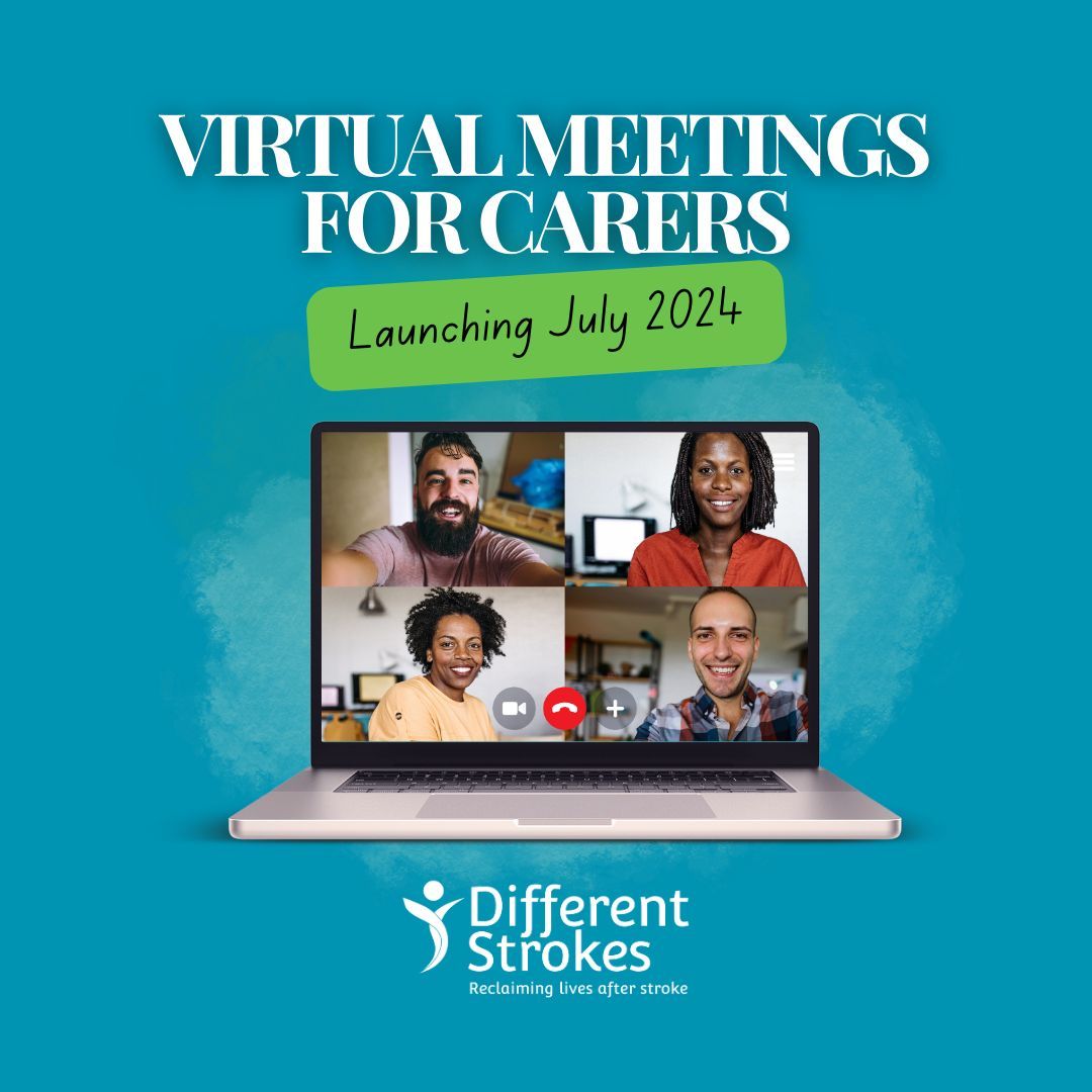 We're excited to launch our new Virtual Meetings for Carers! Starting July 17th, join us monthly for a safe space to share experiences and find support. Check out the dates and join our caring community: buff.ly/4dZ7WM5  💙 #CarersSupport #StrokeCare #DifferentStrokes