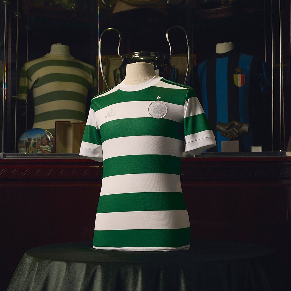 glasgow celtic “120 years of hoops” kit by a mile 🍀