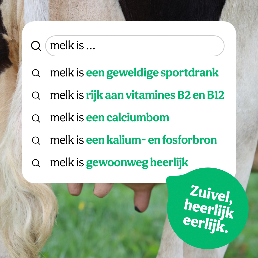 Wereldmelkdag: de dag bij uitstek om melk in de spotlights te plaatsen. 🌎🥛
Al bijna 8000 jaar drinken mensen melk. Een gevestigde waarde in onze samenleving. En terecht, want melk zit boordevol voordelen. Klink jij met ons mee - met een glaasje melk, uiteraard!

#EUAgriPromo