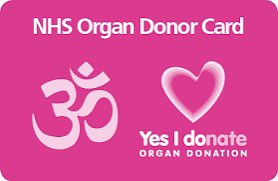 This is in memory of my janmadata, my parents, my precious mother ( Damayanti ben) & father ( Bhupendra bhai).  More people must donate blood & look into Organ Donation.   ‘Daan’ selfless giving - features strongly in my hindu faith. Thanks Fatima. #NHS