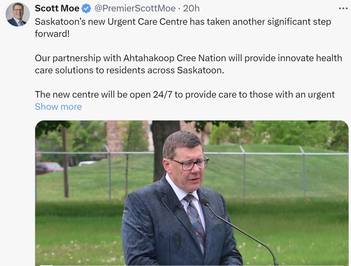 $$ from the Feds comprise the largest portion of the #sask prov budget (pic1). Further, $$ is sunk into many projects across the province (pic2) despite what the <a href="/SaskParty/">Saskatchewan Party</a> pretends (pic3)

The next time they whine about Ottawa don't believe them, its to distract us.

#skpoli