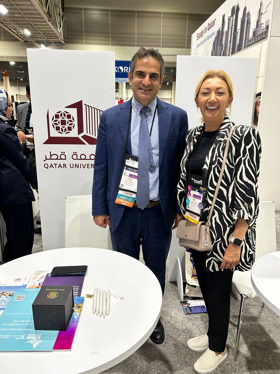We've agreed with Qatar University to organize a joint regional conference. Looking forward to this collaboration! #IAUatNAFSA #GlobalPartnerships #NAFSAMeetings
