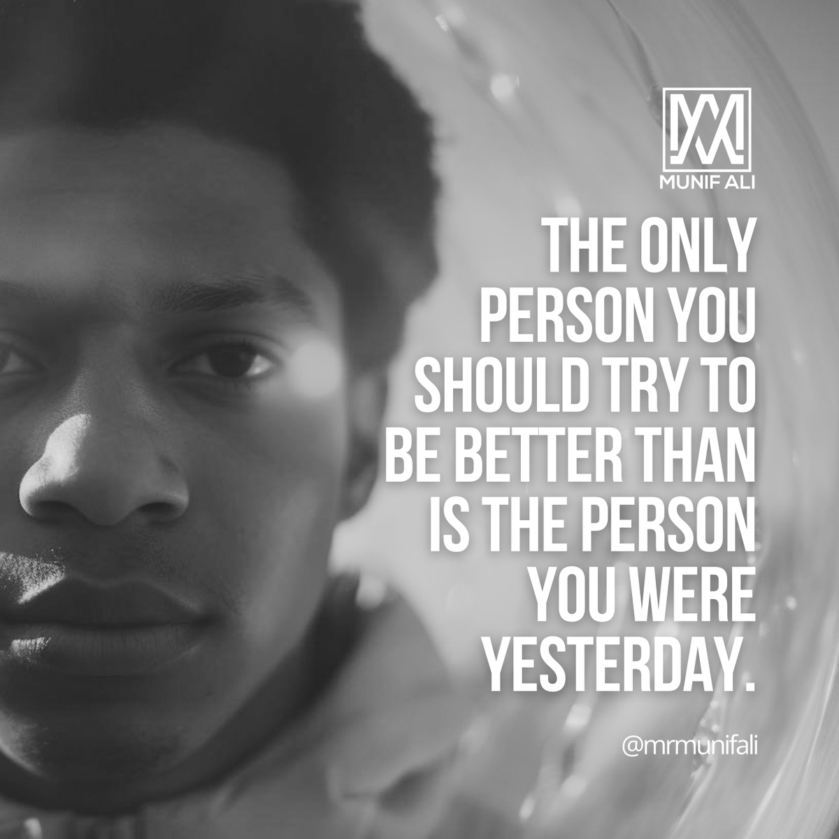mrmunifali1's tweet image. Strive not to surpass others, but to outshine the person you were yesterday. 

#ProgressMatters #SelfImprovement #PersonalGrowth #BetterEveryDay