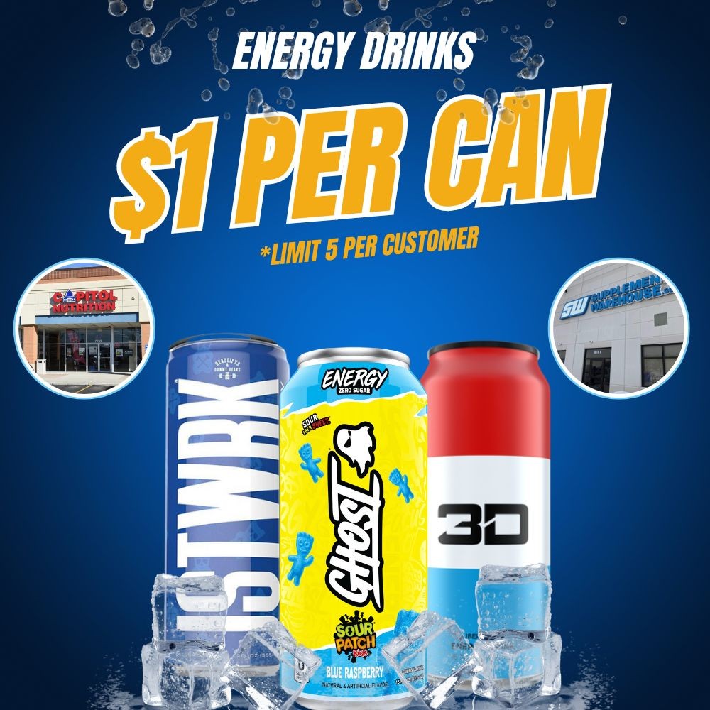 ⚡ $1 Energy Drinks Now - Sunday ⚡

💪 RYSE Fuel
💪 JST WRK 
💪 RAZE
💪 Bucked Up
💪 And More

#energydrinks #dollardrinks #onedollar #dollarstore #energy #gamer #gaming #fitness #fitfam #endurance #workout #running #biking #summer