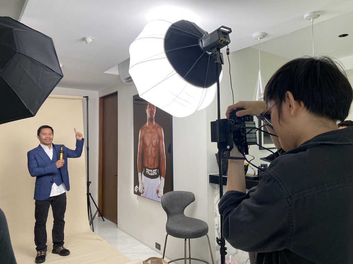 prodaxia's tweet photo. [True Creators Project]

Got the chance to shoot the @mannypacquiao for his @hanumanbeerkh ad! Thank you @truecreators.studio for letting us be part of your project 🩷

#mannypacquiao #hanuman #truecreatorsstudio https://t.co/XCKCEFZXrd
