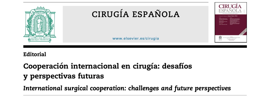 Os invitamos a leer nuestro editorial recién publicado en @cirugiaespanola #CooperacionInternacional en #CirugiaGeneral: Desafíos y perspectivas futuras.
@ItziarLarraaga5
@aecirujanos sciencedirect.com/science/articl…