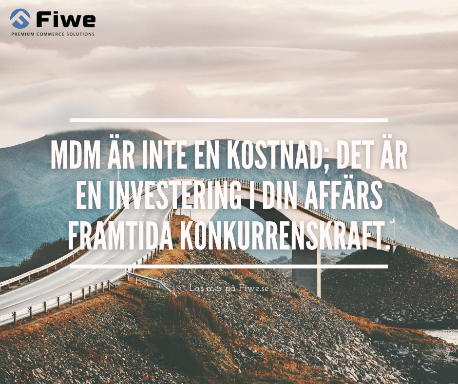 FiweCommerce's tweet photo. MDM är inte en kostnad; det är en investering i din affärs framtida konkurrenskraft.  
#MDM #DataAnalytics #DataQuality https://t.co/6MBaLsuy8L https://t.co/4qsg6cMpCS