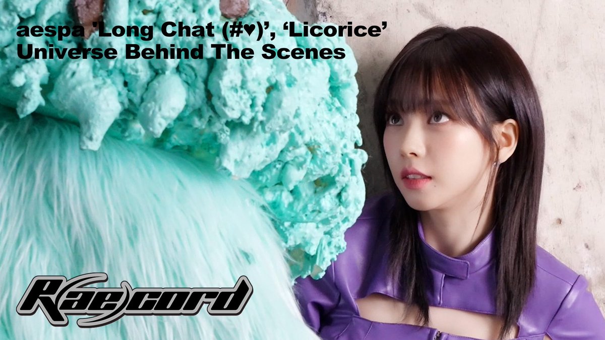 aespa_official's tweet photo. [R(ae)cord] 결국 민초괴물에게 잡히고 마는데😦 | aespa 에스파 'Long Chat (#♥)’, ‘Licorice’ Universe Behind The Scenes

https://t.co/4KyPnrr8dW

#aespa #æspa #에스파
#Armageddon #aespaArmageddon
#Supernova #aespaSupernova
#Raecord #LongChat #Licorice #Universe #Behind https://t.co/Kv17YD7jC0