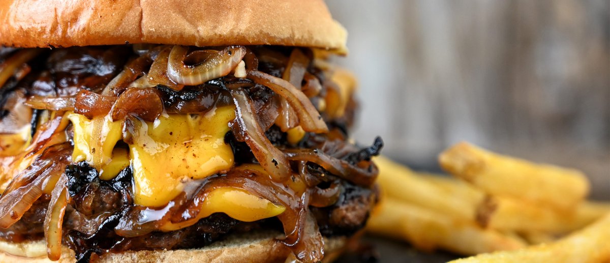 It's grilling season and we've got the recipe for you! Get Jeremiah Doughty's Wild Turkey Smash Burger recipe 👇 bit.ly/3MTeoJ5 📷 Jeremiah Doughty