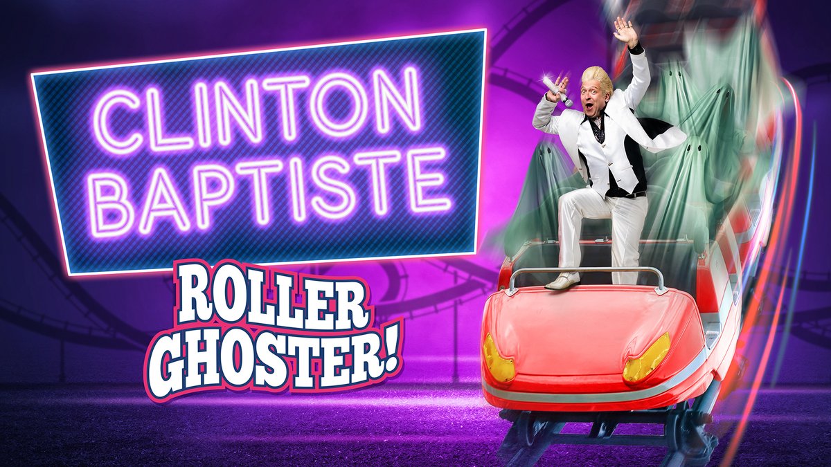 On sale now! Clinton Baptiste returns to #kingshallilkley with his hilarious show Roller Ghoster 👻 Brace yourself as Clinton attempts to prove his mystical ability once and for all. 📆 Thu 13 March 2025 🎫 sbee.link/43abm6kgwj
