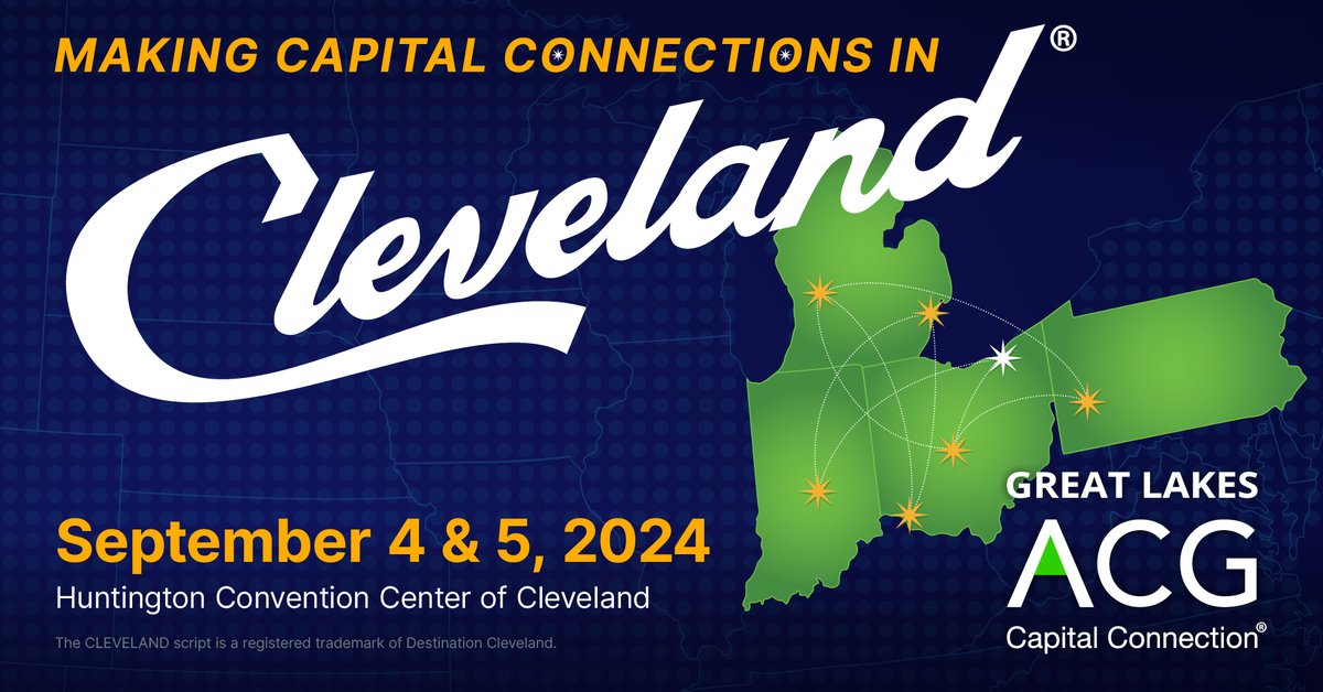 ACG_GLCC's tweet photo. 🚨Early Bird registration for the 2024 GLCC Conference has been extended  for Investment Bankers and Private Equity to TODAY, May 31st.

Don’t miss out on this last chance to secure your spot at a discounted rate ➡️ https://t.co/5zd8eNM0Ii #ACGCapitalConnection #InvestmentBanking https://t.co/u1ZVY5LH3s