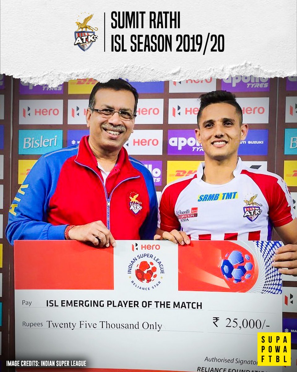 SuperpowerFb's tweet photo. #EmergingPlayer #ISL #ApuiaRalte #NEUFC #NorthEastUnitedFC #SumitRathi https://t.co/ww5DfHJ1cE