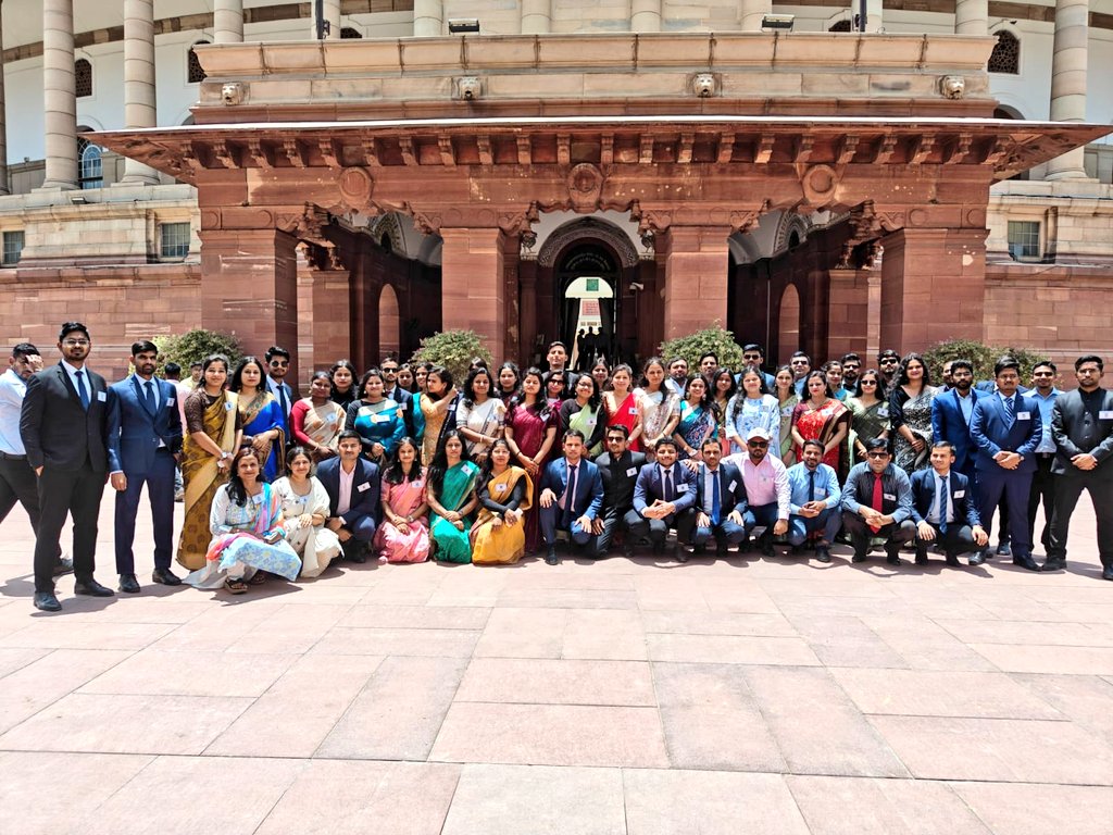 Today, a group of Civil Service Officer Trainees from the Government of Bihar and Officials of IIPA & BIPARD, had an insightful study📚 visit to the Parliament House Complex🏛️🇮🇳  and Samvidhan Sadan.

The visit was facilitated by PRIDE, Lok Sabha Secretariat.

#StudyVisit
#PH