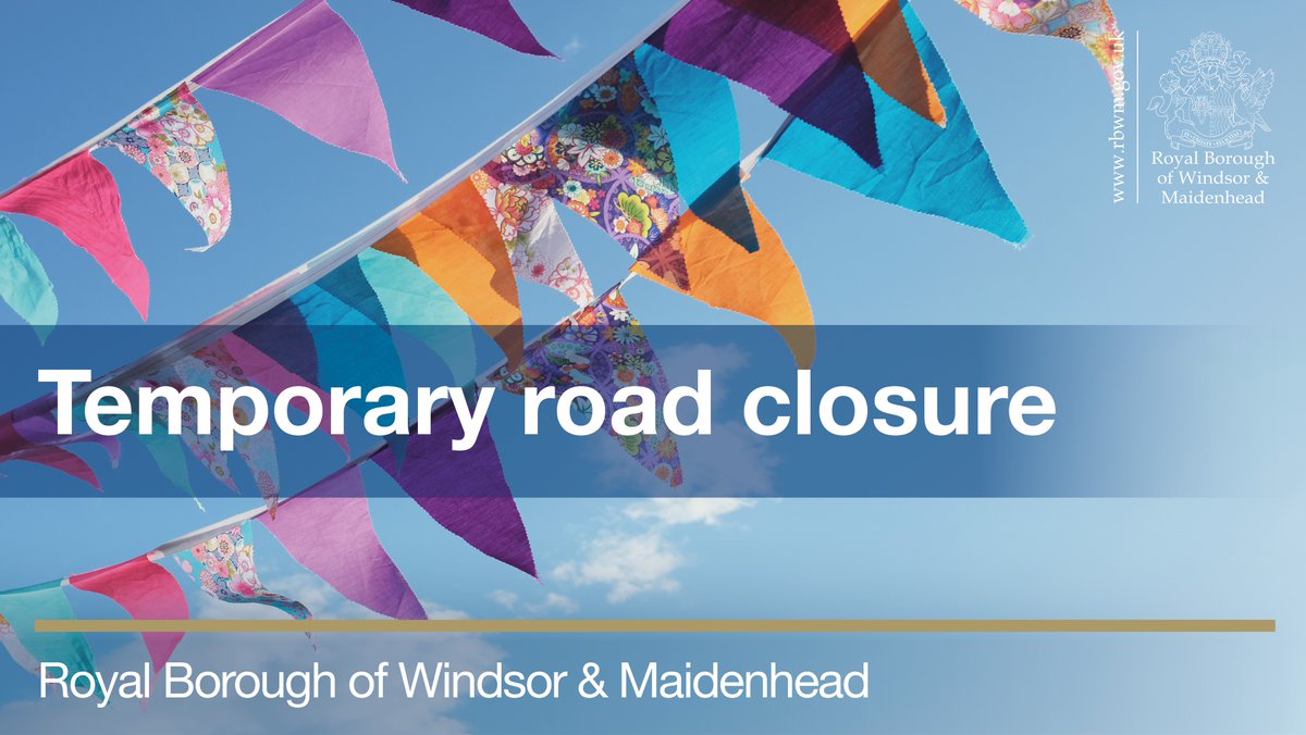 It’s the Holyport Village Fair on Saturday 1 June so there will be a ROAD CLOSURE on Holyport Road from A330 Ascot Road to its junction with Holyport Street between 10am and 10pm. More information one.network.