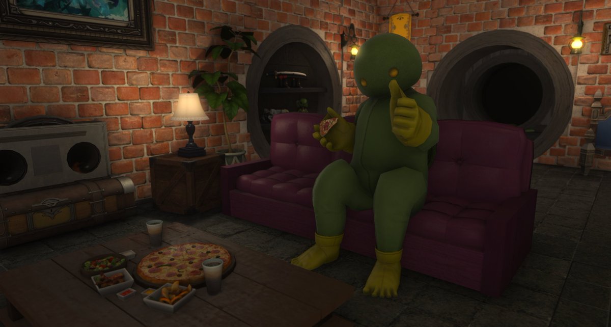 TMNT Turtle Lair [L] 

Primal | Lamia | Mist | W27 P32

Design heavily inspired by the original Teenage Mutant Ninja Turtles animated series from the late 80's / early 90's.

 #FF14 #FF14ハウジング #hgxiv #HousingEden #FF14housing #FFXIV #ffxivhousing