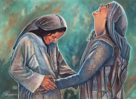 The Feast of the Visitation of the Blessed Virgin Mary always reminds me of the importance of the visit, who we are visiting and where the visit is taking place - let’s take time to linger on our visits and be truly present to one another this day @KANDLEi @CatholicNewsIRL