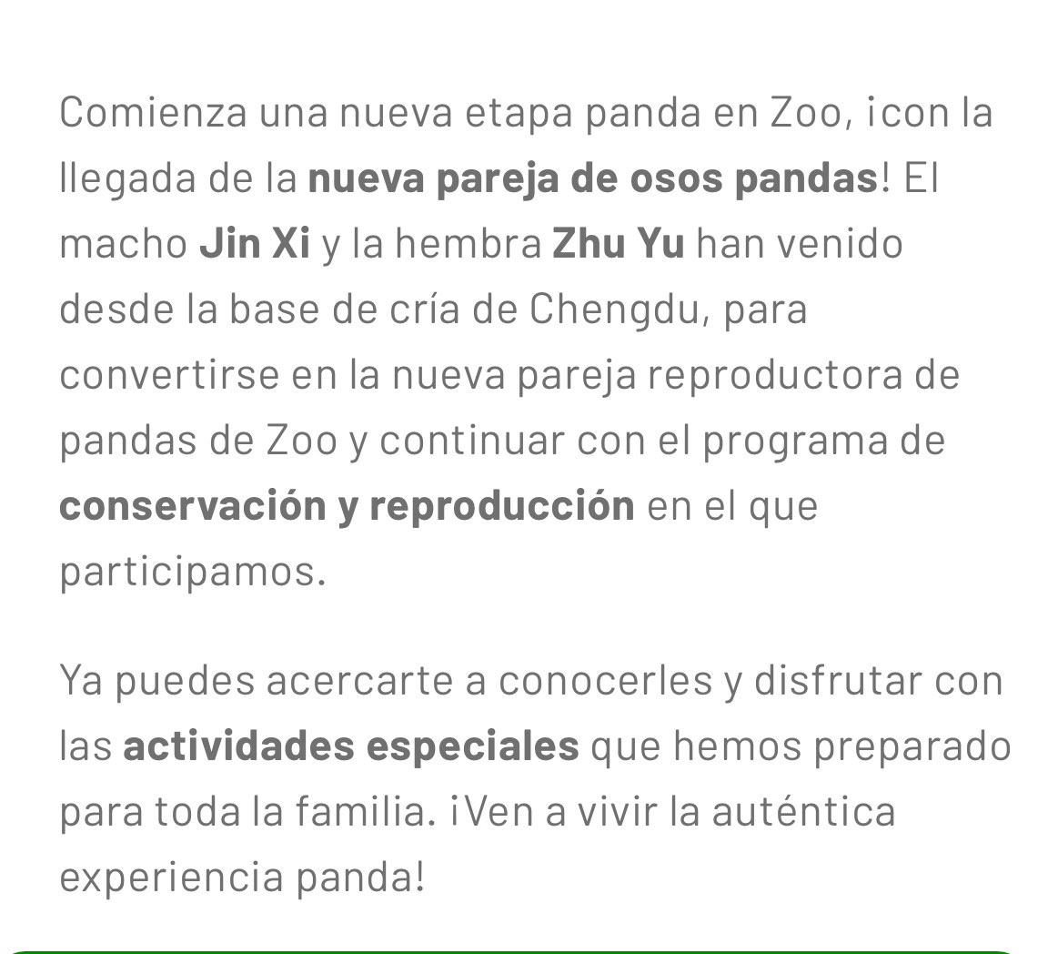 mickeyminnie611's tweet image. #ZooMadrid
#JinXi
#ZhuYu
一般公開されました
cr ZooMadrid HP