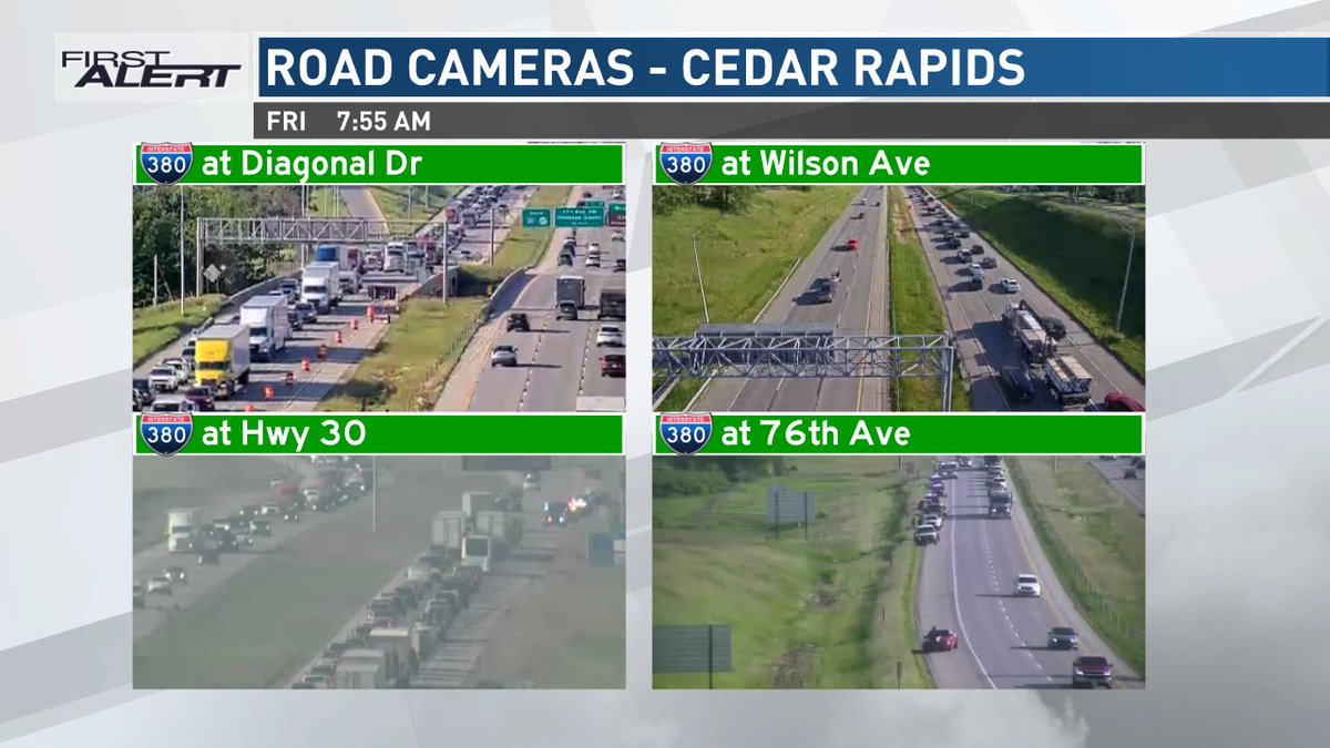 Between a few crashes and road construction, I-380 south of the S Curves in Cedar Rapids is a bit of a headache this morning. Avoid the area if you can. -Jan