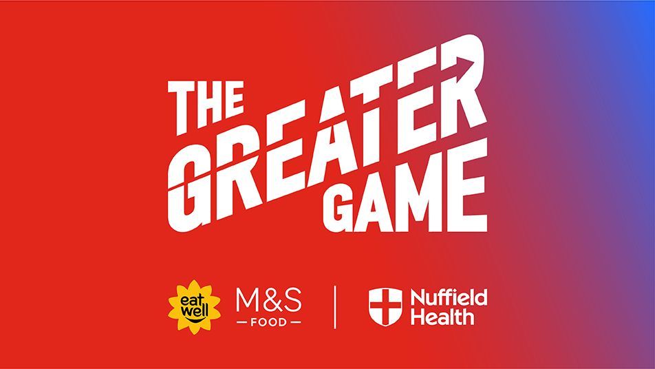 #TheGreaterGame: Fellow founding partner, @marksandspencer Food, will be focusing on the ‘eating well’ element: bit.ly/GrtrGmEss @FA @NuffieldHealth