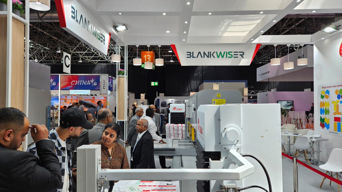 Suba_Solutions's tweet image. DRUPA 2024 is an international no.1 for printing technologies.
It is a great honour for Suba Solutions to be a part of DRUPA 2024 DAY 4.

#boxmaking #boxmanufacturing #boxmanufacturer #boxmakingmachine #packagingsupplies #PackagingSolutions #drupa #expo #Exhibitionbooth