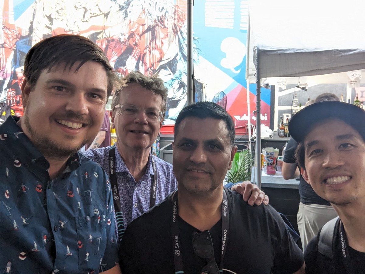 It's been great to meet <a href="/rairprotocol/">RAIR</a> at <a href="/consensus2024/">Consensus2024</a>! Looking forward to exciting collaborations🤝and innovations ahead🚀.

To know more: hackindia.xyz

<a href="/mcbeniwal/">Mahesh Chand</a> #Hackathon #Web3Hackathon #HackIndia #Consensus2024