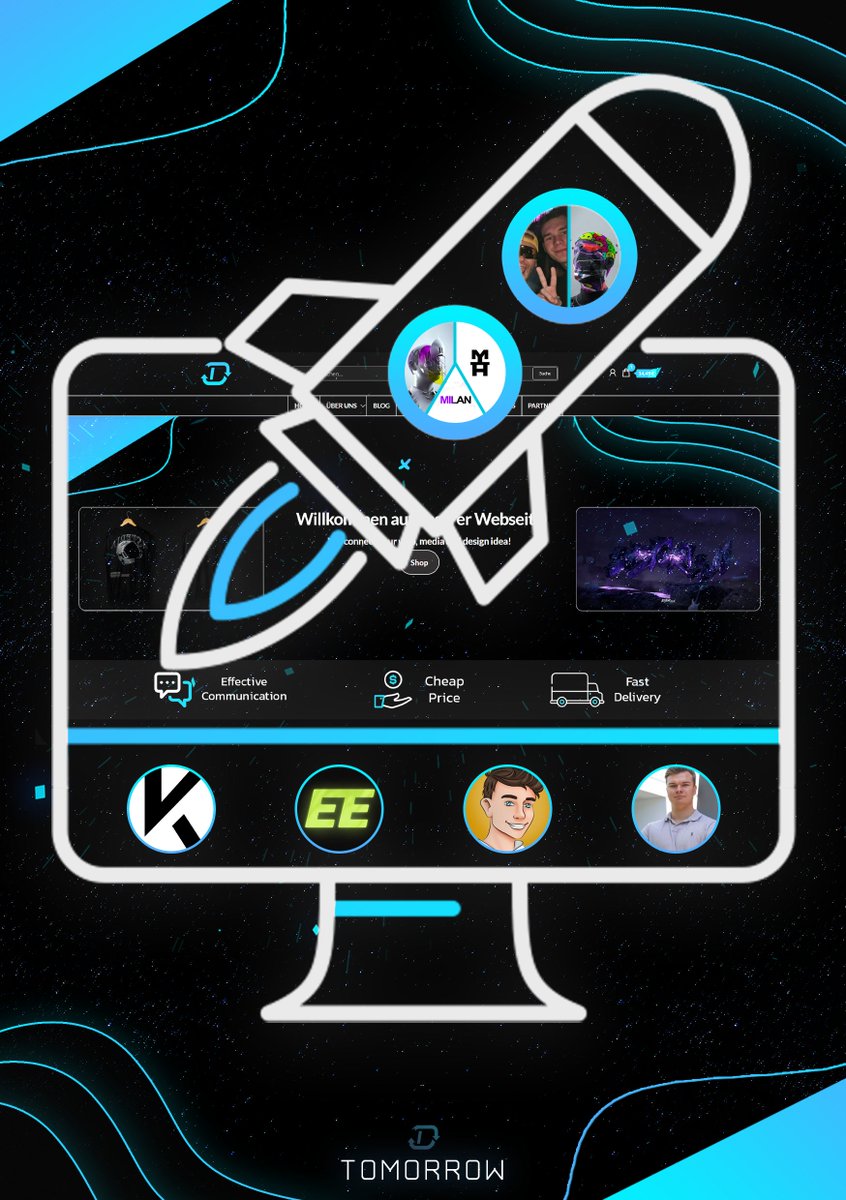 Unsere Rakete ist bereit zu starten... 🫡

Morgen 15 Uhr 👀
youtube.com/watch?v=VEwX6c…

#ConnectYourIdeas ✗