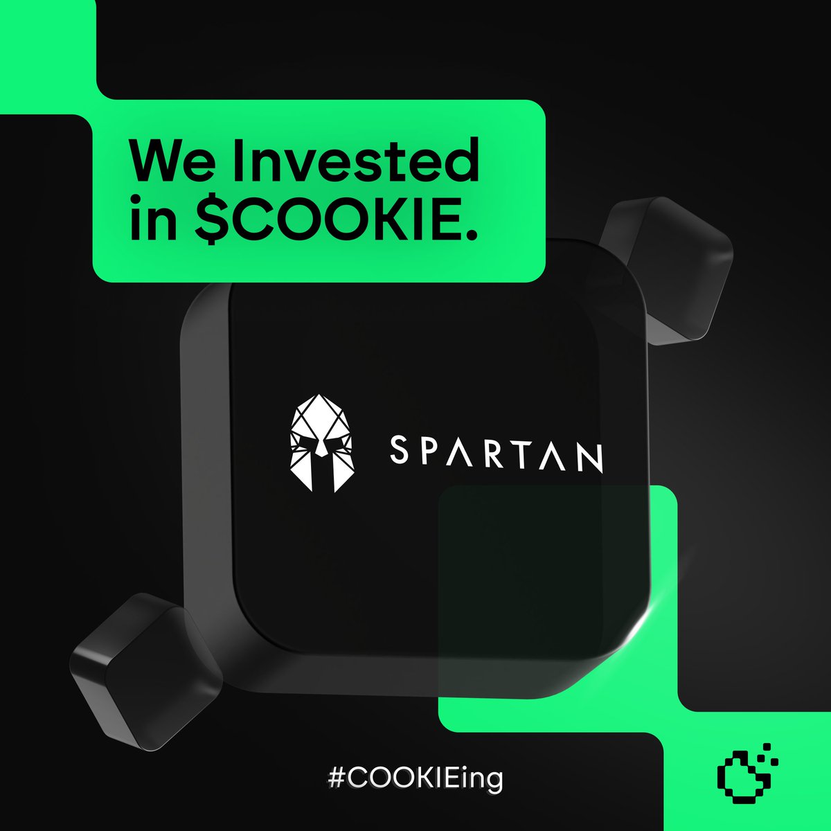 We are thrilled & proud to announce our investment in $COOKIE 🍪, powered by @Cookie3_com.

We look forward to supporting the biggest MarketingFi & AI Data Layer in Web3, used by over 300 dApps and 14.4B+ multichain transactions already processed.

#COOKIEing