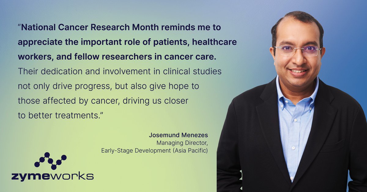 Today is the last day of #NationalCancerResearchMonth, but we remain steadfast in our commitment to advancing novel therapeutics with the potential to improve the lives of patients and families impacted by difficult-to-treat cancers. #NCRM24