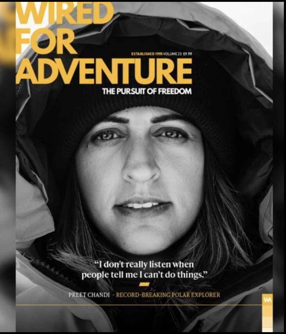 The new Wired For Adventure is here with <a href="/PreetChandi10/">Preet Chandi</a> on the cover.

Inside there's incredible mountain imagery and features on wingsuits, mountain biking and remote Pakistan.

(and my pieces on the lives of porters on Kilimanjaro and my climbing trip to Malta.)