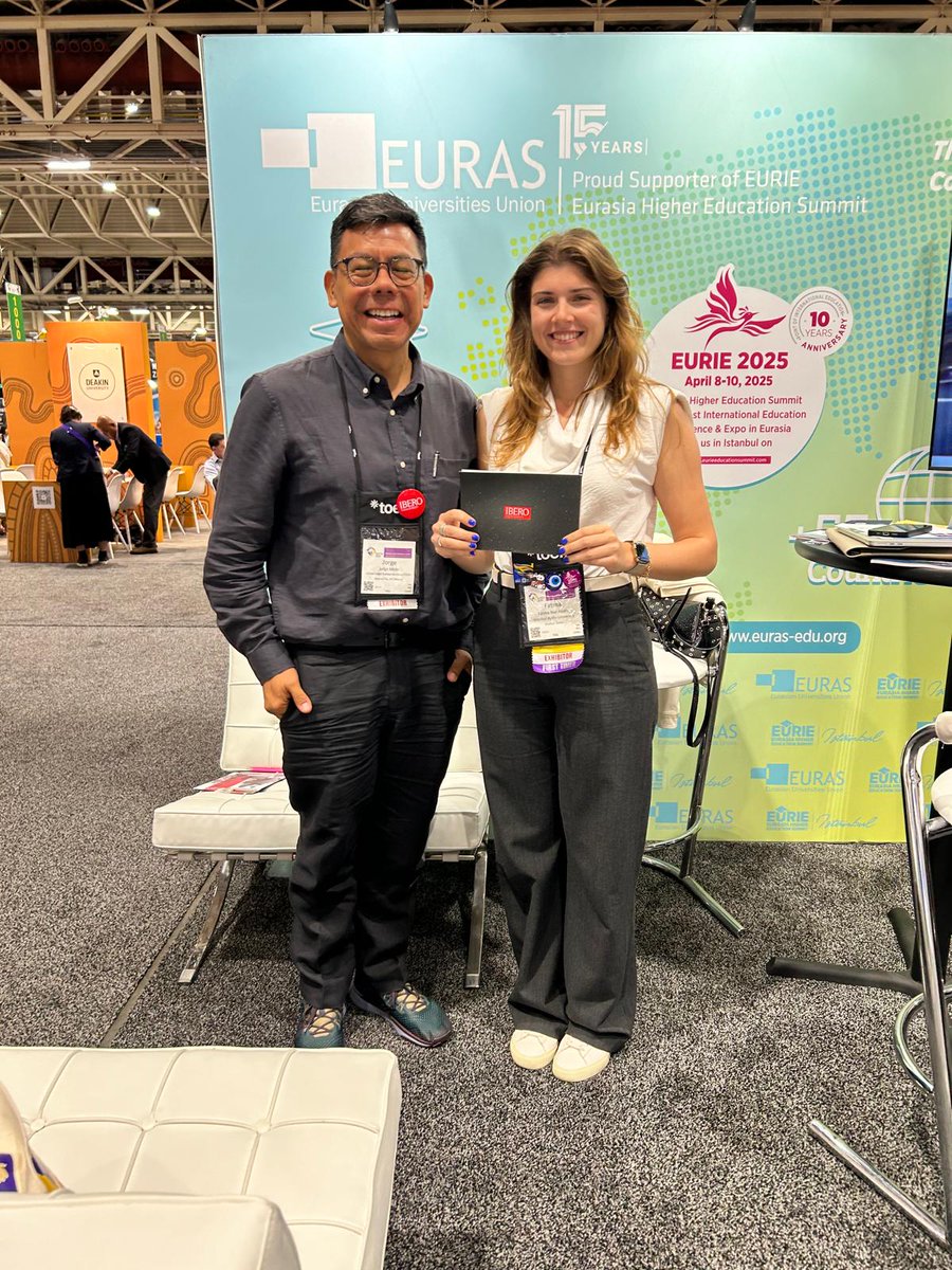 Meeting with Universidad IBERO from Mexico at #NAFSA2024! Exploring exciting opportunities for collaboration and student exchange program. #IAUatNAFSA #InternationalEducation #NAFSAMeetings