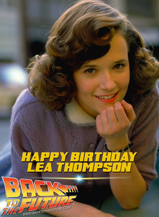 Happy Birthday wishes today to Lea Thompson! #LorraineBaines #MaggieMcFly BacktotheFuture.com/cast/lea-thomp…