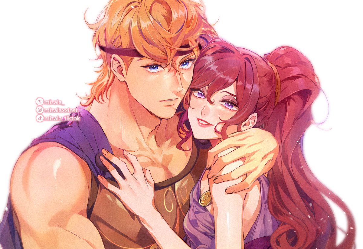 過去絵の厚塗りリメイク🧡💜