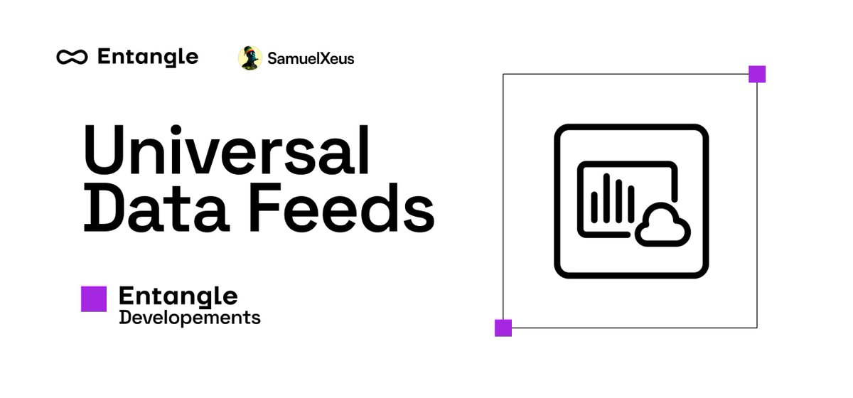 📍UNIVERSAL DATA FEEDS
The UDF majorly provides accurate & real-time data across EVM & non-EVM chains.

It does this by collating and offering data feeds across smart contracts on any chain in the Ecosystem.
