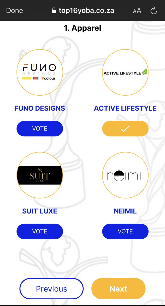 Vote for activelifestyle the only premium brand🔥🔥🥵🥵

KHOSI TWALA X YOBA AWARDS
KHOSI TWALA X ACTIVE LIFESTYLE 
#KhosiTwala
#Activelifestyle