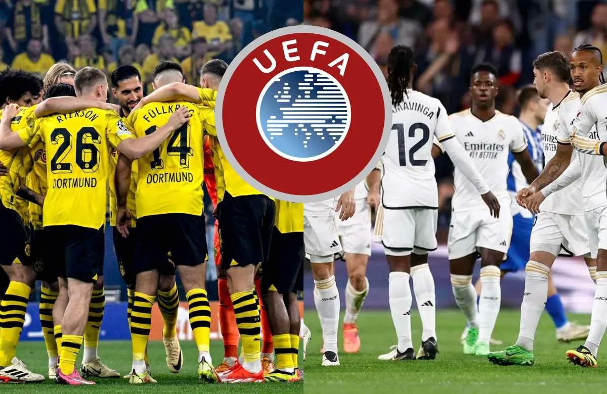 DECEPCIÓN UEFA CON EL DORTMUND vs MADRID🥴

🔍Fuentes internas aseguran que es 'la final más descafeinada que se recuerda' y preocupan los niveles de audiencia 💵por el juego poco atractivo de ambos equipos

La final entre el Madrid y el 5º de la Bundesliga, no levanta pasiones🤷‍♂️